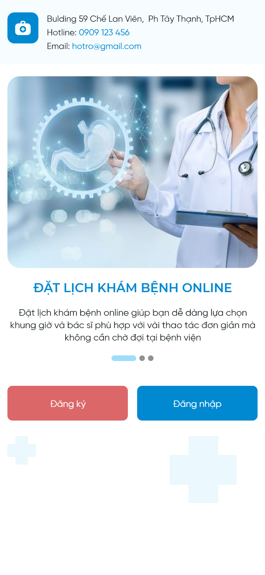 App Bệnh viện / Phòng khám